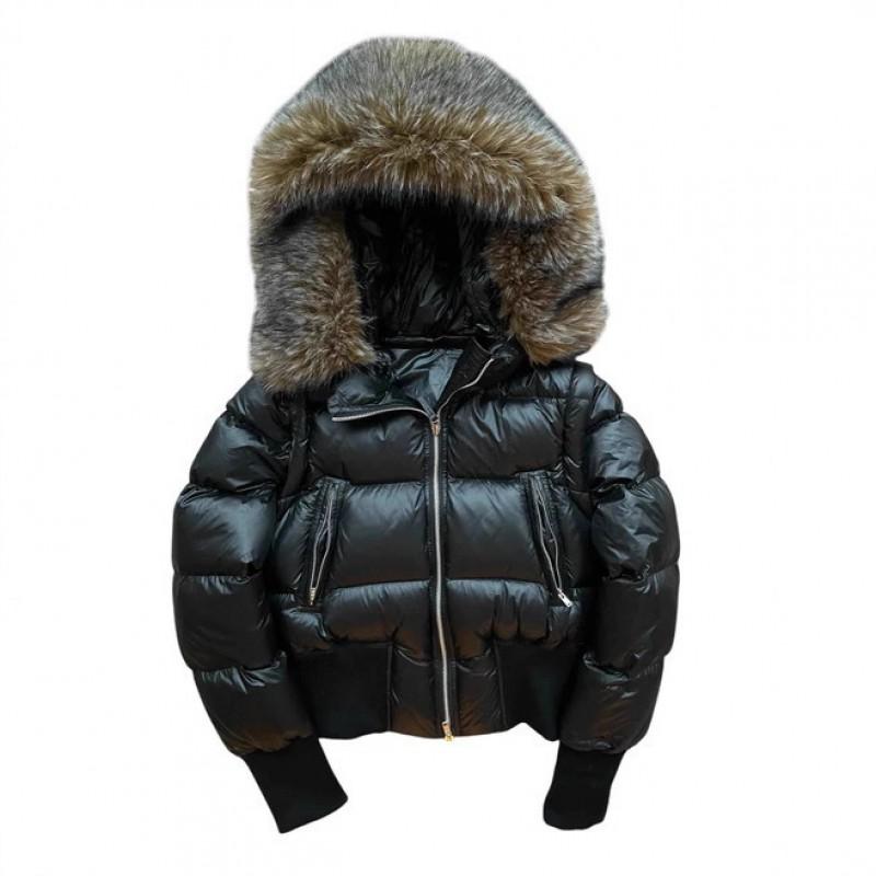 Womens Winter Streetwear Cotton Coat With