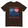 Fun Will Trade Sister For Firecrackers Funny Usa 4th Of July Tshirt