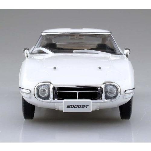 Aoshima Bunka Kyozai 1/32 Scale The Snap Kit Series Toyota 2000GT Pegasus White Pre-Colored Plastic Model Kit 05A