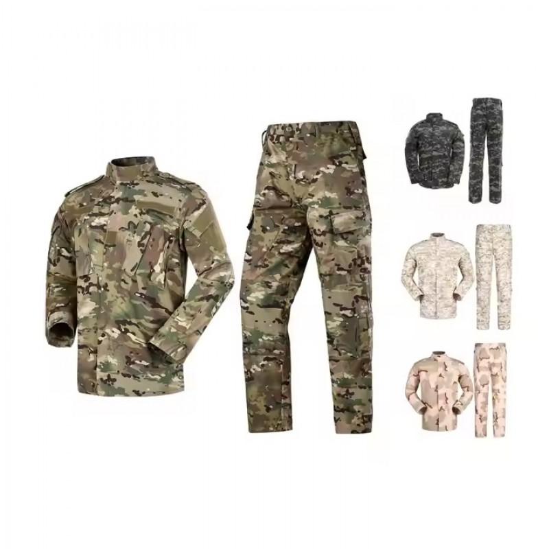 Tactical Camouflage Cycling Jersey Set Outdoor Training Hiking Hunting Suit