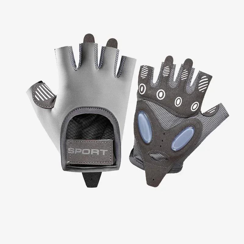 1Pair Cycling Gloves Fitness Gloves Sports Weight Lifting Exercise Slip-Resistant Gloves for Women Men Yoga Cycling Glove