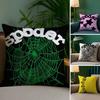 Avant-garde Design S-sp5der-MT Spider Web Pillow Case Comfort Sofa Bed Silky Elegant Invisible Zipper Custom Decorative Cushion
