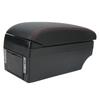 Armrest Storage Box Center Console Organizer with 7 USB Ports Artificial Leather Replacement for