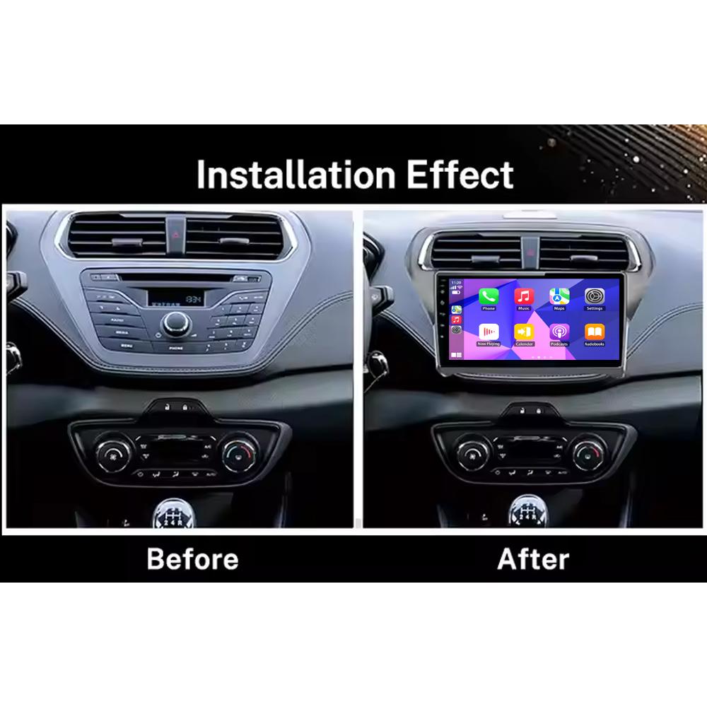 For 2015 FORD ESCORT  Android Auto Carplay GPS Navigation Stereo Multimedia Player 4G Wifi Screen