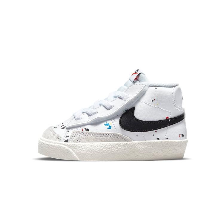 (TD) Nike Blazer Mid  77  Paint Splatter  Baby DJ2620-100 EU 21