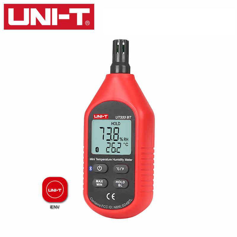 Uni-T UT333BT/S Bluetooth Thermohygrometer: Indoor/Outdoor Thermometer for Household, Industrial, and Agricultural Use.