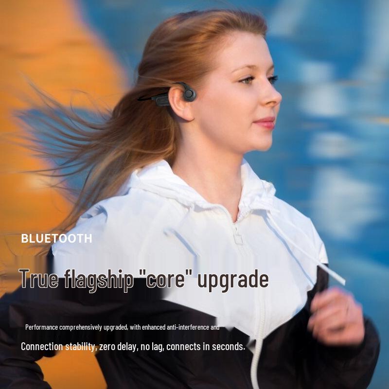 G01 Bone Conduction Sports Bluetooth Earphones, Open-Ear for Running and Cycling