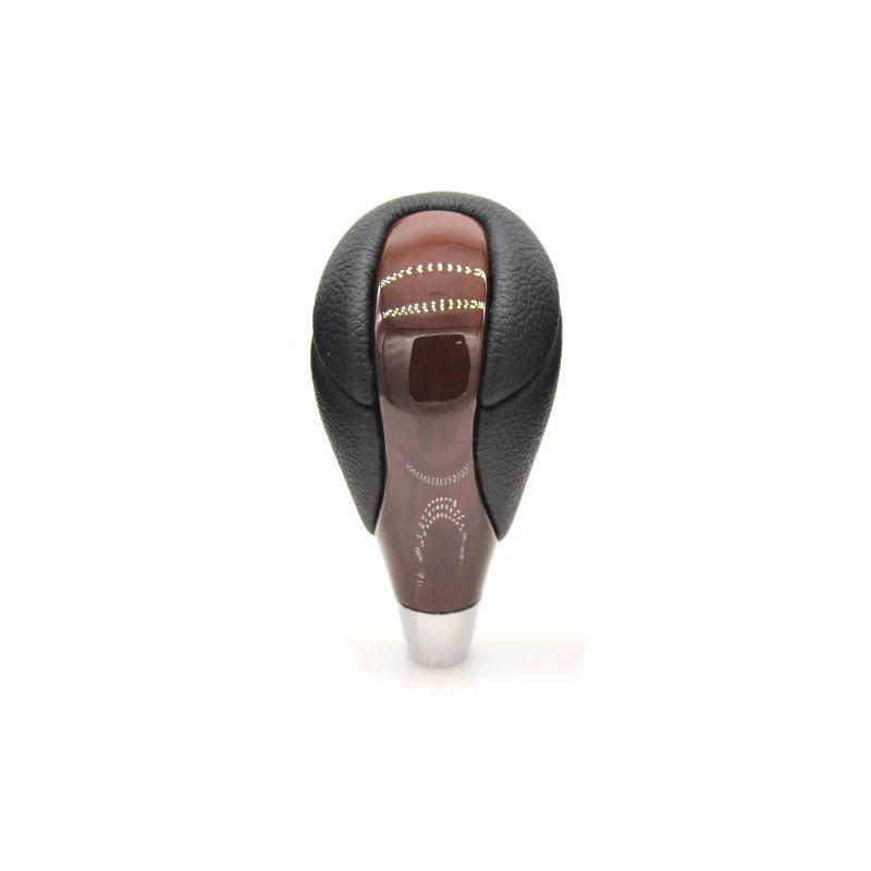 For Toyota/Lexus Automatic Gear Lever Knob - 8mm Threaded Leather Shifter (Hole-Free), Long-Lasting Car Interior Accessories