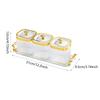 Dried Fruit Plate Divided Serving Dishes Multifunctional Candy Nuts Dish with Lid Appetizer Plate for Home Wedding Appetizer