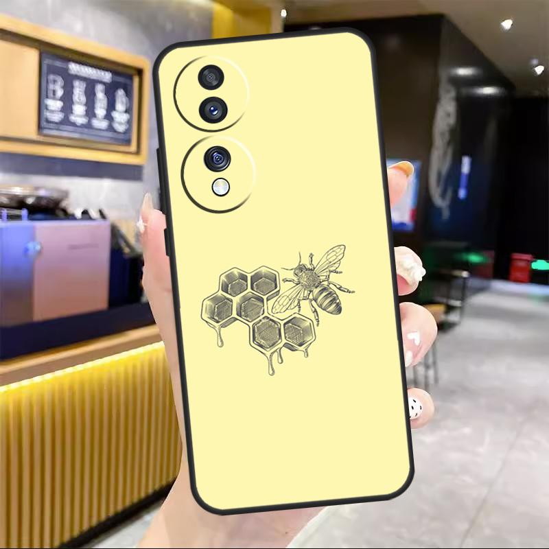 

Bee Honey For Honor Magic 6 7 8 Pro Case For Honor 90 70 50 Lite 400 200 X8c X8b X9a X9b X9c X9d Win RT Honor X8b