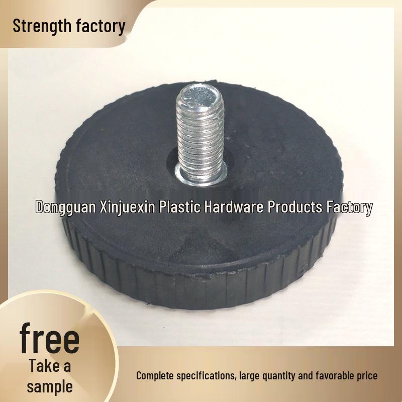 60mm M10 Adjustable Leveling Feet - Screw-Fixed Plastic Furniture Feet