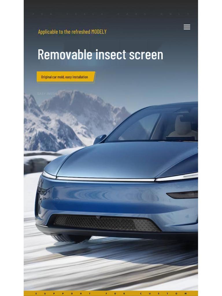 Model Y Insect-Proof Air Vent Filter Cover for Refresh Version
