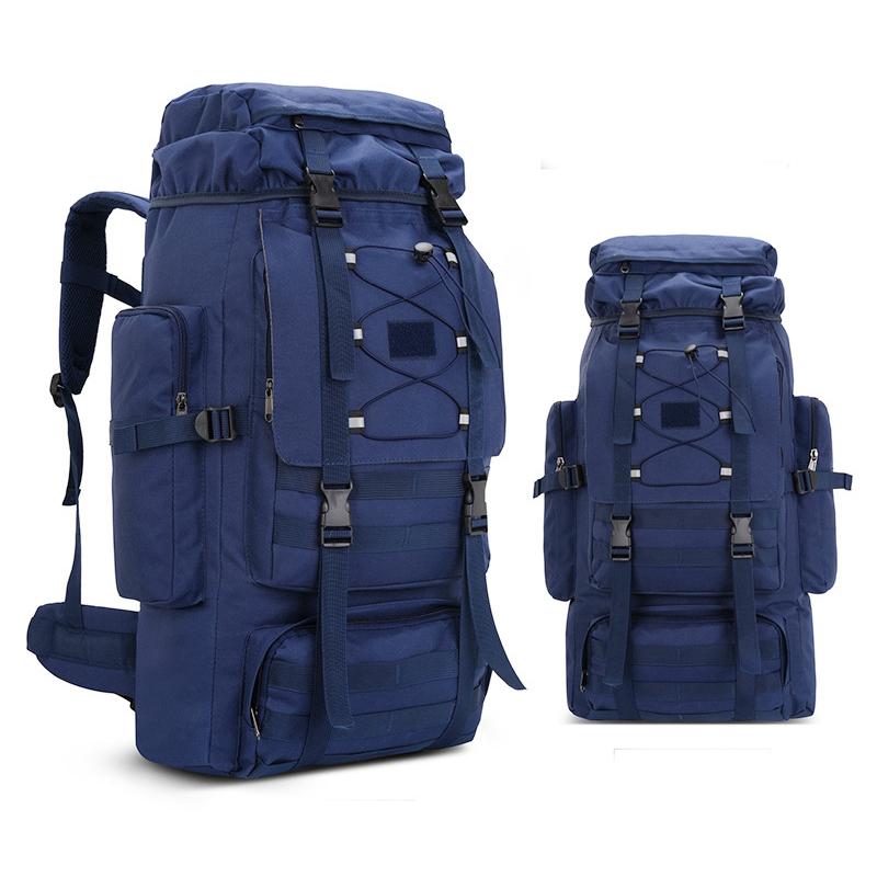 Large Camping Backpack Travel Luggage Bag 80L Men Hiking Climbing Mountaineering Shoulder Pack Molle Outdoor Rucksack