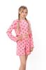 Girls Loungewear Set with Crop Top and Shorts, Summer 6497-097 HC