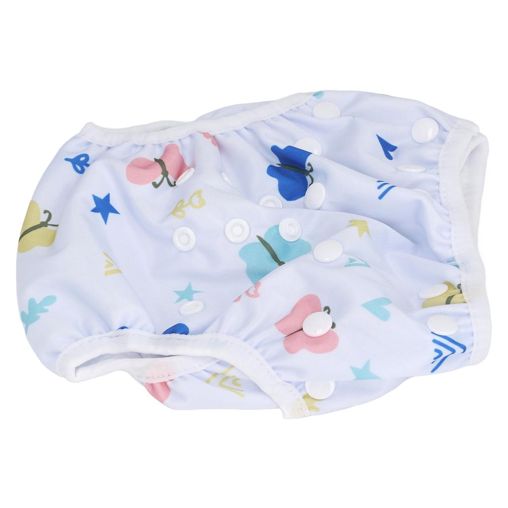 Baby Swim Pants Waterproof Button Adjustment Breathable Washable Reusable Toddlers Swim Diaper for