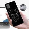 French Bulldog Black White Cover Phone Case For Samsung Galaxy A12 A22 A32 A52 A72 A02S Phone Case Note 20 Ultra 10 S10 Plus A51