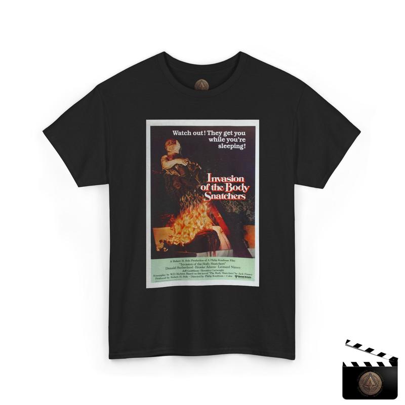 Invasion Of The Body Snatchers Movie Poster Vintage T-Shirt For Unisex S