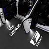 For Lexus LS LC RZ IS350 CT200h GX460 LX570 RX500h NX300 LM ES300 2Pcs Wireless LED Car Door Welcome Logo Projector Accessories