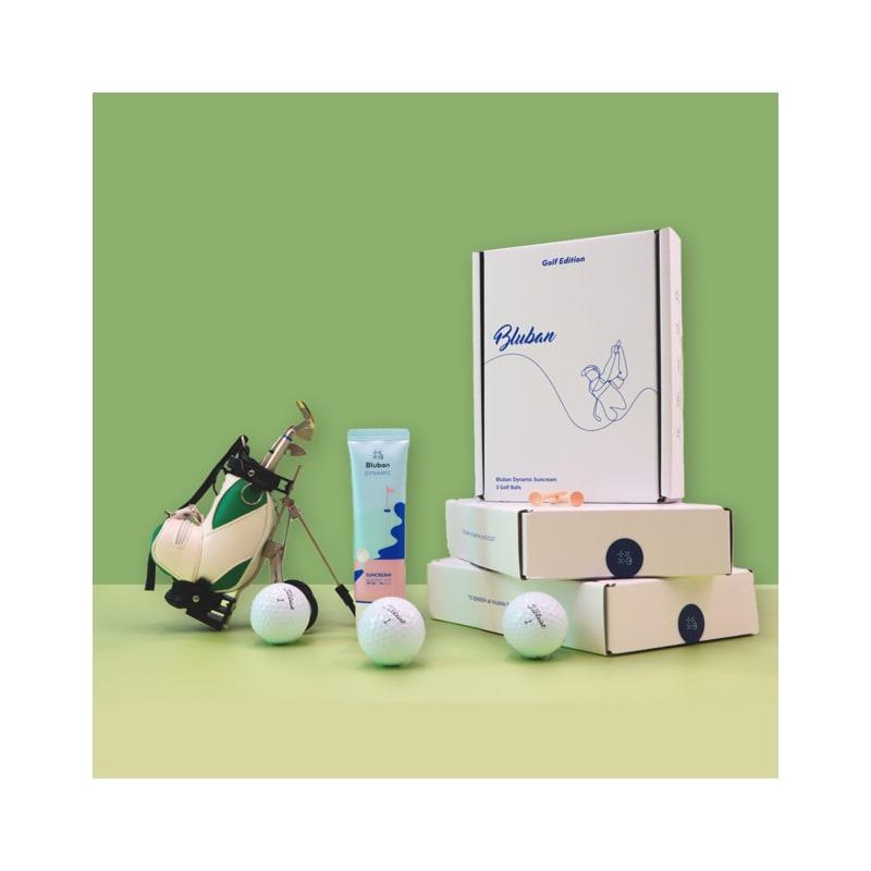 

Синий Амбар Гольф Издание (Набор мячей для гольфа и динамического солнцезащитного крема 50 мл)