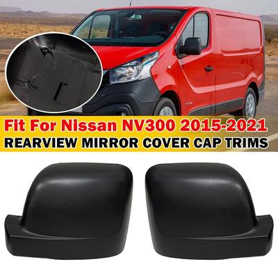 Para Nissan NV300 Renault Trafic Vauxhall Opel Vivaro 1x Capa de Espelho Retrovisor Lateral de Substituição para Carro Tampa de Asa Revestimento Externo