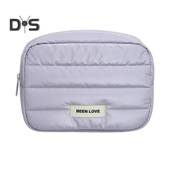 

Женская мягкая косметичка, портативный органайзер для косметики, водонепроницаемая сумка на молнии, косметичка для девочек, для путешествий и домашнего использования фиолетовый