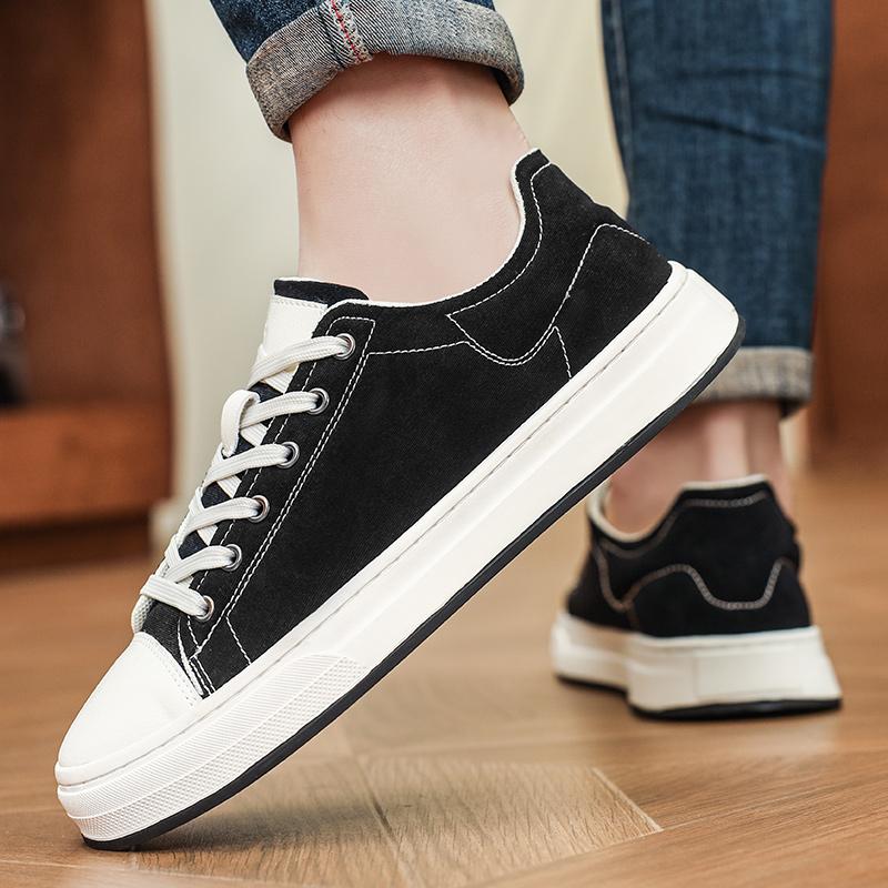 Fashion Spring and summer men's shoes Classic Comfort Designer Style Daily office work young Lightweight Hot Handsome canvas shoes