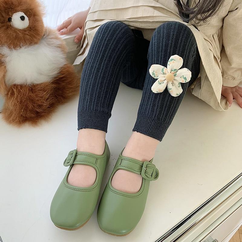 Toddlers Nine-Point Pantyhose Western Style Comfortable Baby Leggings