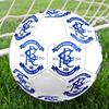 Birmingham City FC Size 5 Soccer Ball, Machine-Stitched PVC, Durable & High Bounce, All Ages Fit, Fan Merchandise, Matches & Outdoor Use.