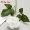 Artificial Silk Rose Bouquet For Wedding Decor Photography Props Use Home