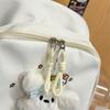 College Style Student Schoolbag Cartoon Embroidery Women's Lightweight Backpack