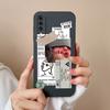 For Samsung Galaxy A50 A50S Phone Case Cartoon Liquid Silicone Full Coverage Anti Drop Shell For Samsung A 50 A50 S Bumper Funda