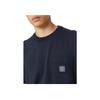 STONE ISLAND Ss23 Abzeichenmuster Bedrucktes Rundhals-Kurzarm-T-Shirt Herren Oberteile Dunkelblau 101521957-A0020