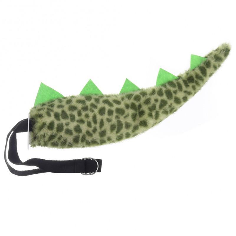Halloween Green Dinosaur Tail Cosplay Monster Sullivan Costume Prop Kids
