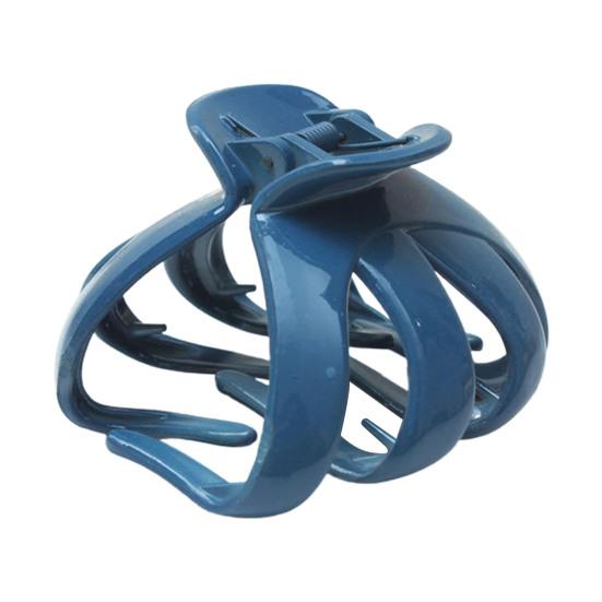 

Заколка в виде осьминога, противоскользящая, сверхлегкая, прочная для красоты, большая гибкость в виде осьминога, женские заколки для волос темно-синий