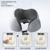 Cervical spine and shoulder support collar u Memory foam neck pillow for airplane travel, sleeping, and side sleeping while driving