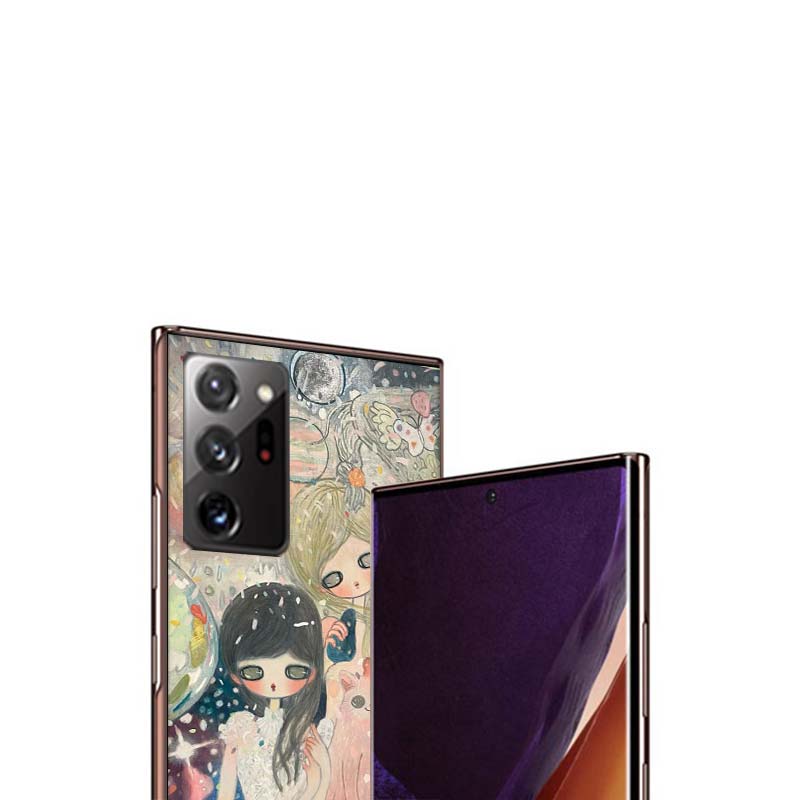 Aya Takano Gemälde Handyhülle für Samsung A55 A35 A25 A15 A07 A05S A16 A17 A26 A36 A37 A56 A57 Galaxy Note 20 10 A50S A71 A51