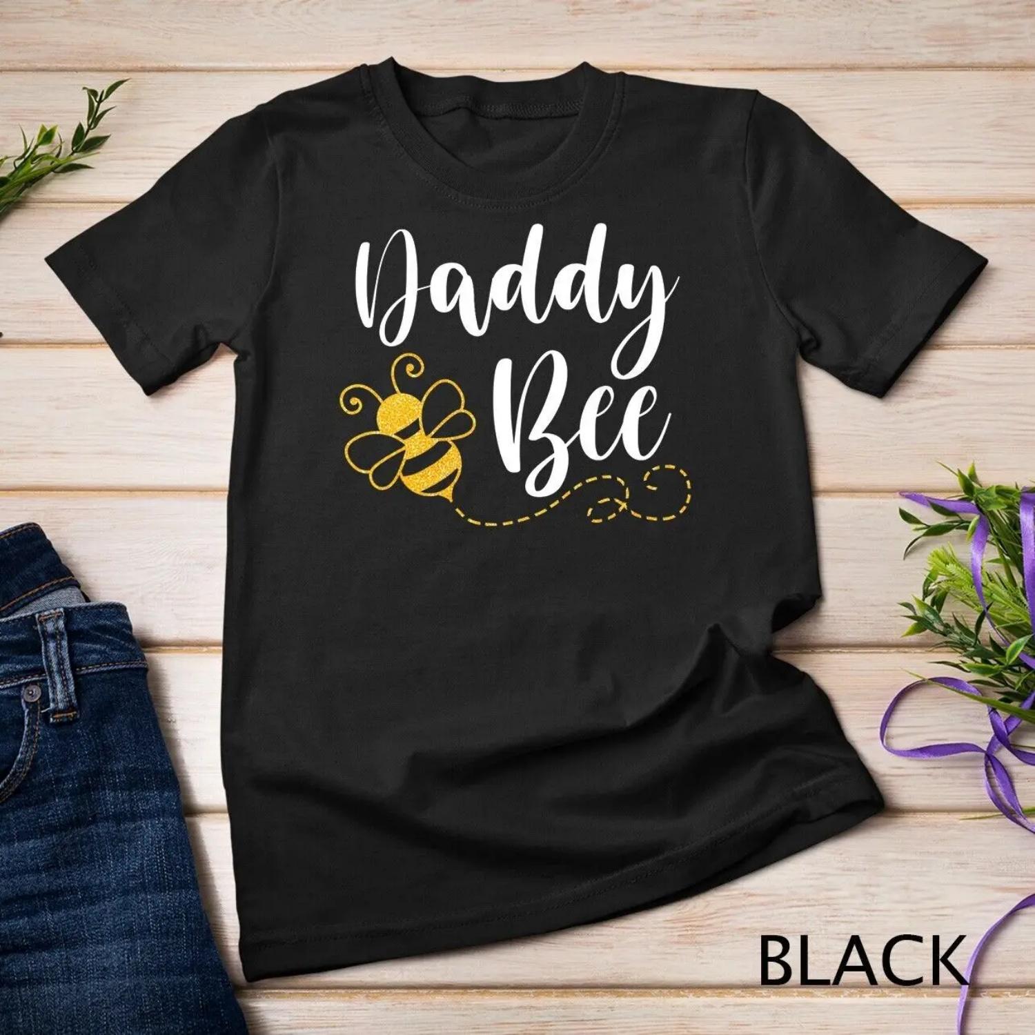 Happy Mother Äôs Day Daddy Bee Family Matching Cute Funny T Shirt S чёрный