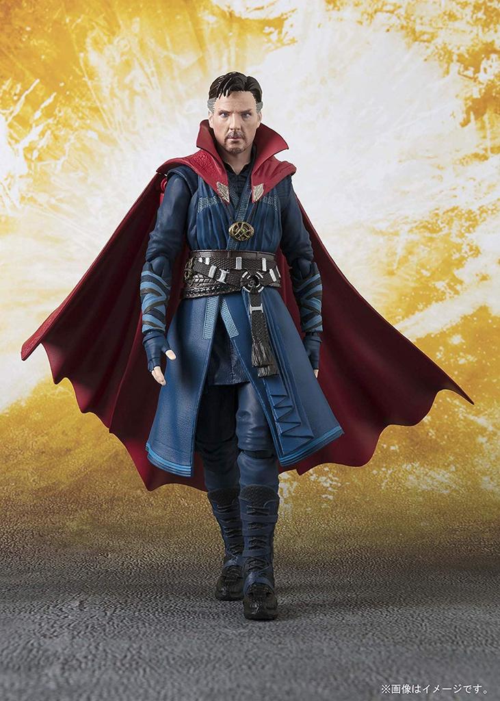 TAMASHII NATIONS Avengers Doctor Strange 145mm malovaná pohyblivá figurka SHFiguarts (Avengers/Infinity War) Cca. PVC/ABS