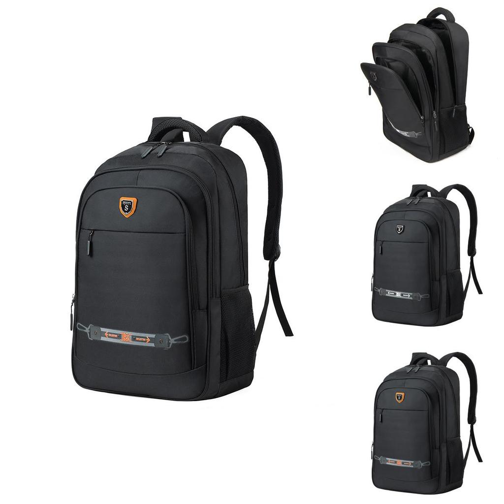 Oxford Fabric Large Capacity Backpack For Teenagers With Breathable Straps Suitable For Casual Travel