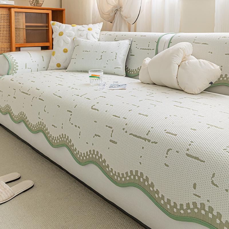 Summer Modern Minimalist Sofa Cushion Cool Sofa  New Summer One-Piece Irregular Special-Shaped Seat Cushion