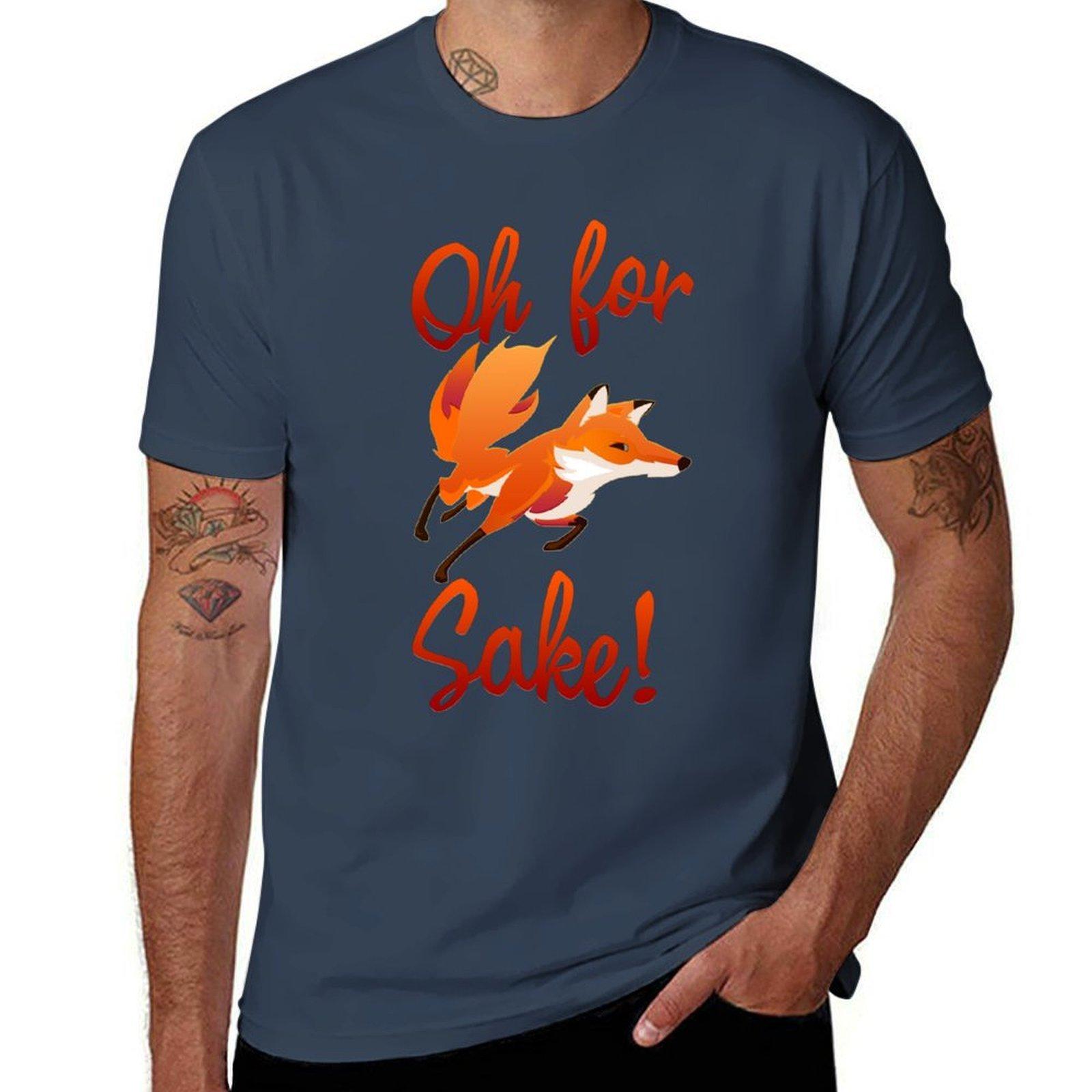 Oh For Fox sake! T-Shirt man t shirts graphic mens graphic t shirts T-Shirt S