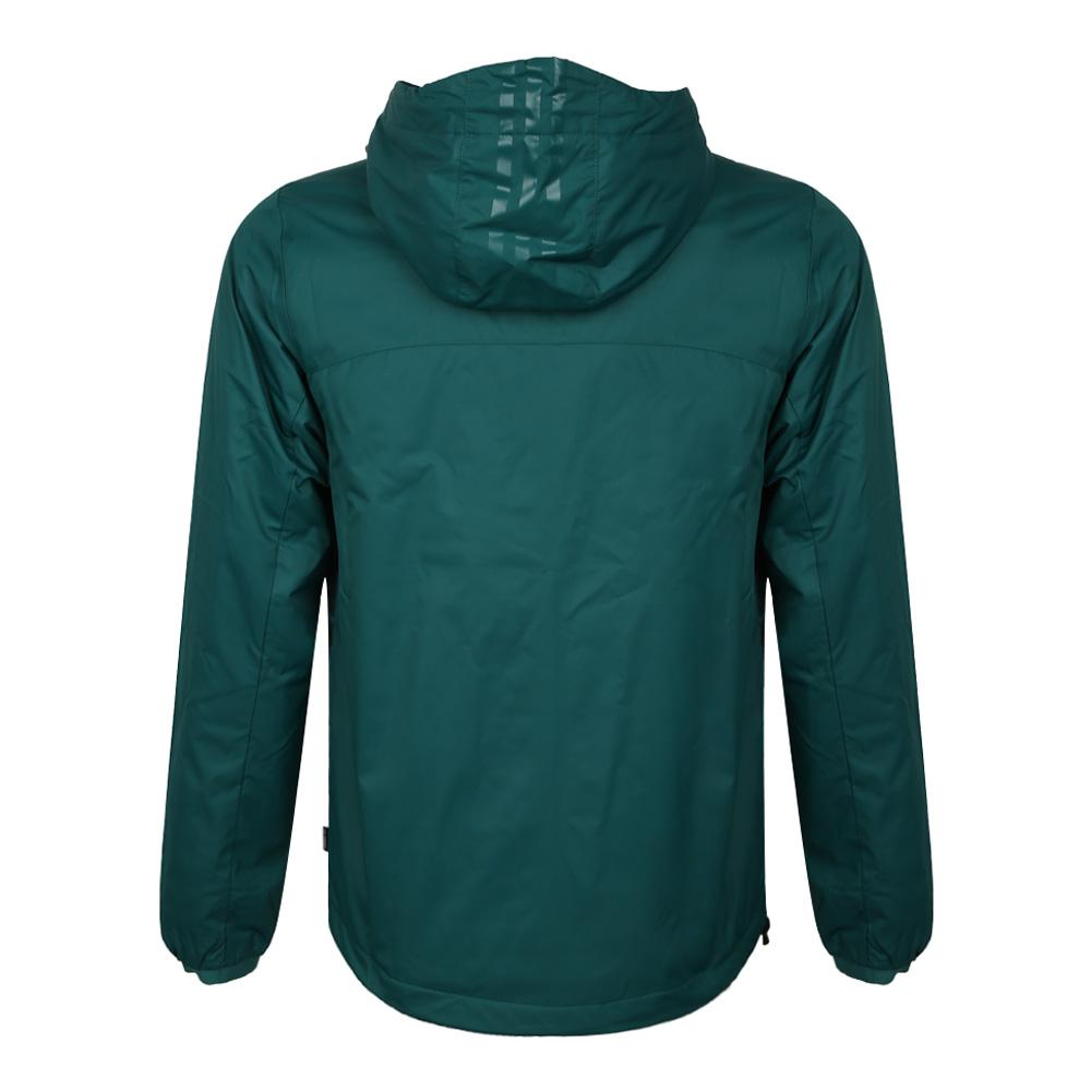 Adidas Neo Windbreaker Full Print Hooded Zipper Striped Windproof Jacket Men Jackets Green EC1997