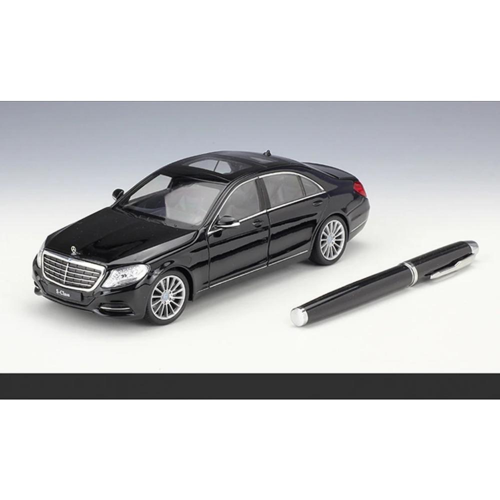 Welly 1/24 Mercedes Benz S-Class S500 Alloy Car Model Diecast Metal Toy Vehicles Car Model High Simulation Collection Kids Gifts