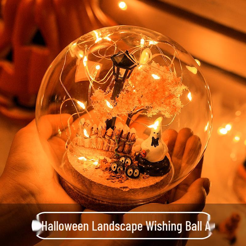 Pumpkin Lantern Halloween Decoration for Kids - Desktop Ornament & Toy