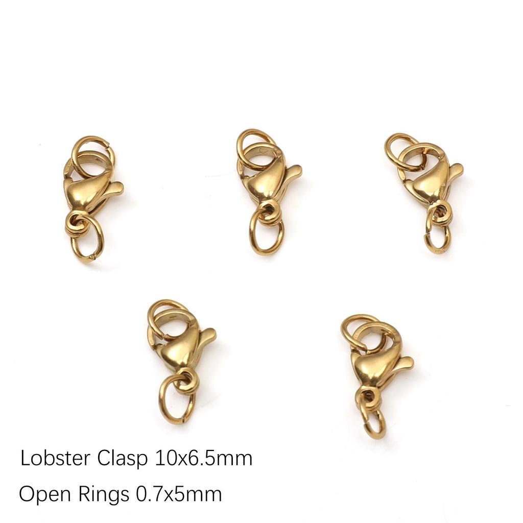 Roestvrij Staal Kreeftensluitingen Gesp Accessoires Voor DIY Ketting Armband Sieraden Maken