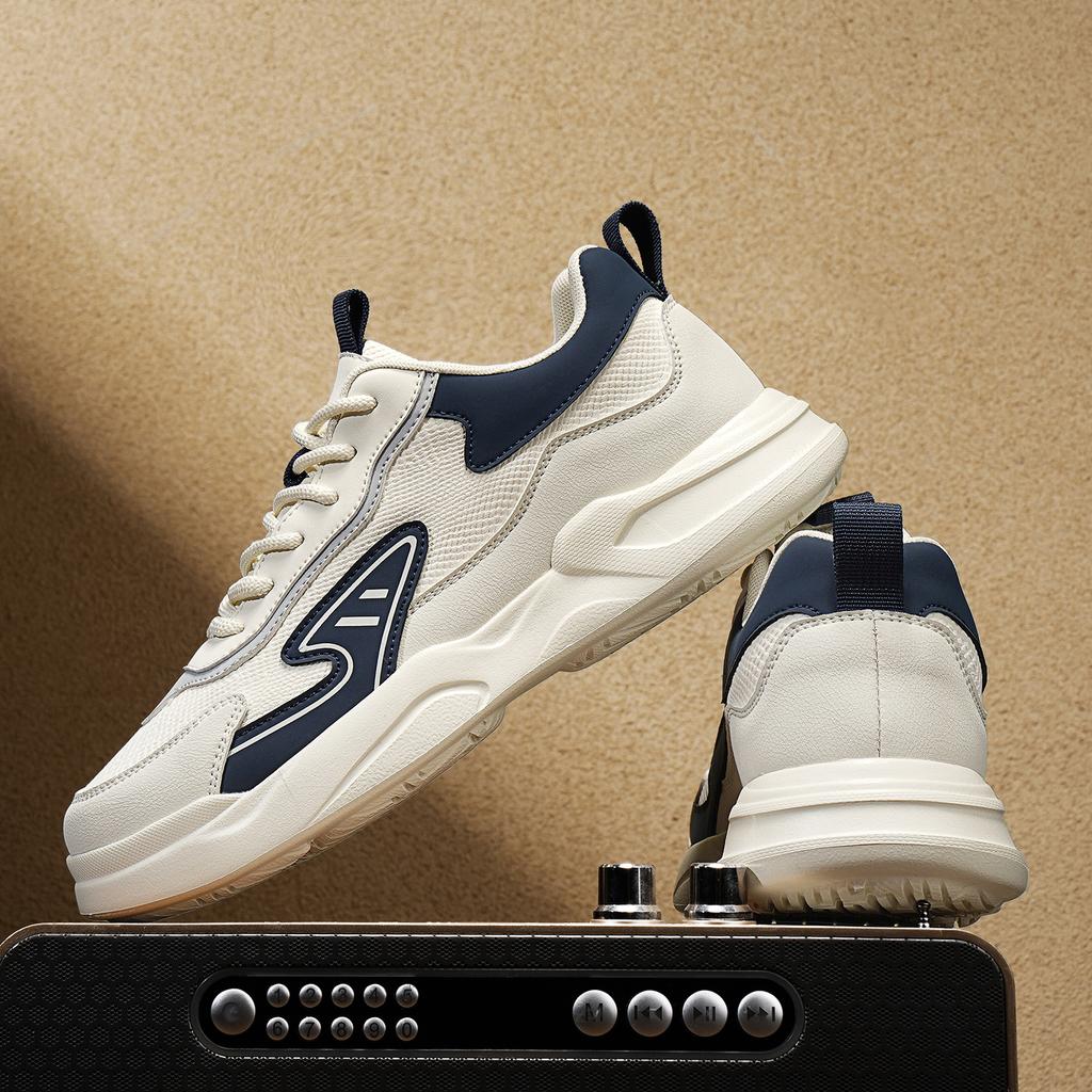Men Chunky Casual Sneakers Breathable Sport Shoes for Walking Travel Commuting Streetwear and Everyday Wear Sizes 39-44