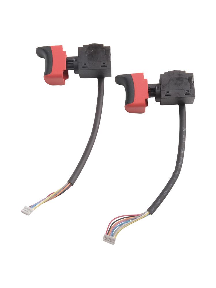Switch Trigger Switch 4x6.5x1.6cm for 6a 1.57x2.56x0.63inch Black for maximum Current: Red Voltage: 7.2 V - 24 V