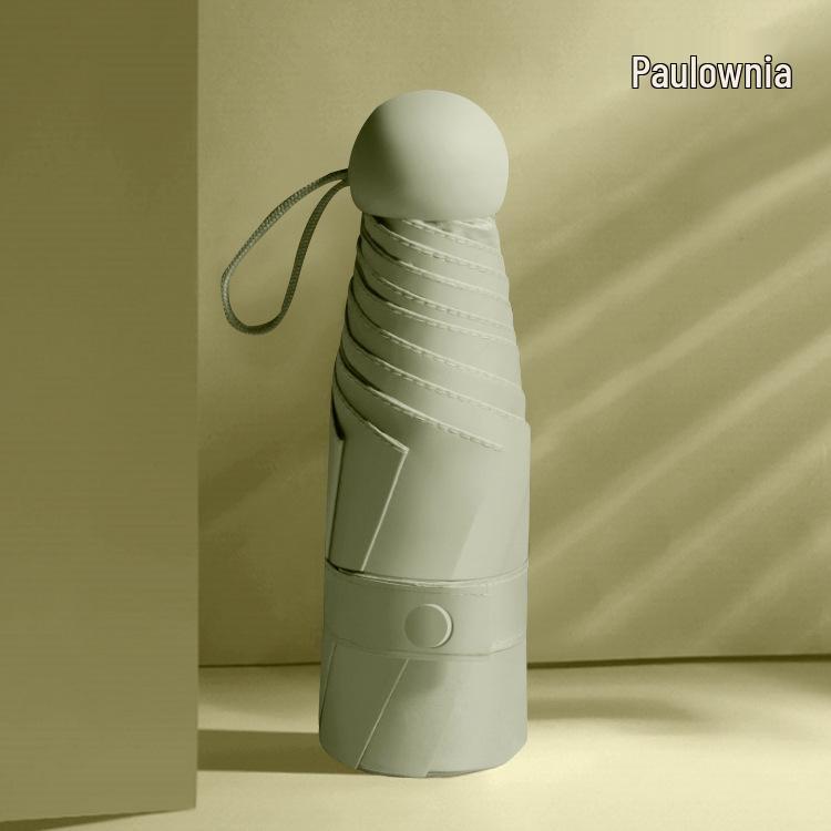 Ultra Durable UV Protection Auto Double-Fold Black Umbrella.