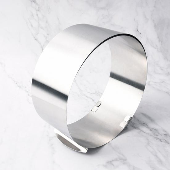 6-12inch Retractable Stainless Steel Circle Mousse Cake Ring DIY Baking Tool