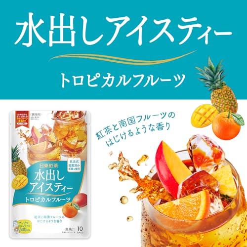 Mitsui Norin Nitto Kōcha Mizudashi Ice Tea Tropical Fruits TB 10 bags 6 packs